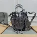 13Balenciaga Bucket Bag: Burgundy Leather, Studded Edges, A Bold Fashion Statement size:30×23×17cm #A54208