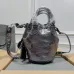 15Balenciaga Bucket Bag: Burgundy Leather, Studded Edges, A Bold Fashion Statement size:30×23×17cm #A54208