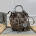 22Balenciaga Bucket Bag: Burgundy Leather, Studded Edges, A Bold Fashion Statement size:30×23×17cm #A54208