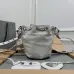 15Balenciaga Bucket Bag: Metallic Leather, Studded Details, Edgy Urban Style size:15×17×19cm #A54207