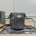 5Balenciaga Bucket Bag: Metallic Leather, Studded Details, Edgy Urban Style size:15×17×19cm #A54207