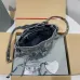 10Balenciaga Bucket Bag: Metallic Leather, Studded Details, Edgy Urban Style size:15×17×19cm #A54207