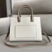 3Burberry Handbag: Two - Tone Leather &amp; Gold “TB” Logo, Epitomizing Sophisticated Elegance size:27×11×20cm #A54200