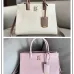 1Burberry Handbag: Two - Tone Leather &amp; Gold “TB” Logo, Epitomizing Sophisticated Elegance size:27×11×20cm #A54200