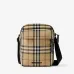 10Burberry Freddie Check Crossbody Bag size:16×4×20cm #A54099
