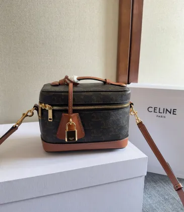 CELINE VANITY Cosmetic Case Pouch #A49256