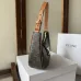 8Celine Dnu Ava Medium Triomphe Coated Canvas &amp; Leather Shoulder Bag #A49275