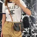 12Celine FOLCO SHOULDER BAG IN TRIOMPHE CANVAS size:20×14×5cm #A54102