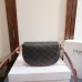 4Celine FOLCO SHOULDER BAG IN TRIOMPHE CANVAS size:20×14×5cm #A54102