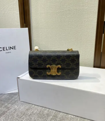 LARGE CELINE VICTOIRE BAG IN TRIOMPHE CANVAS #A49266