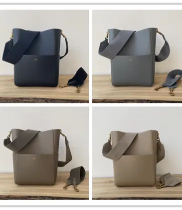 Seau sangle leather tote Celine in Leather  #A49279