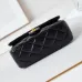 15CHANEL Lambskin Quilted Mini Rectangular Flap  #A49156