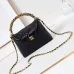 21Chanel 22 small handbag, Shiny grained calfskin, enamel #A49153