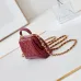 5Chanel Brown Quilted Lambskin Top Handle Mini Bag Brushed #A49152