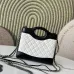 24Chanel Kelly 31 Shopping Tote Black Calfskin size:22×24×5cm #A53914