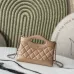 13Chanel Mini Kelly 31 Shopping Tote Black Calfskin size:17×20×5cm #A53910
