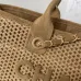 21Chanel Natural Raffia Small Deauville Tote size:34cm #A54036