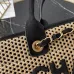 10Chanel Natural Raffia Small Deauville Tote size:34cm #A54036