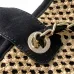 18Chanel Woven Tote: Textured Raffia, Signature Logo &amp; Chain, Embracing Summer Elegance size38 #A54203