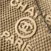 8Chanel Woven Tote: Textured Raffia, Signature Logo &amp; Chain, Embracing Summer Elegance size38 #A54203