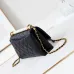 4Wallet on chain - Shiny lambskin, imitation pearls #A49157