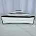 26Chanel Chanel 22 Coco Mark Border Calf Leather Black/White/Red #A49197