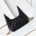6CHANEL Black Small hobo bag 24A 2-way Limited edition #A49221