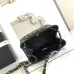 7CHANEL Caviar Quilted Mini Bucket Bag Black #A49782