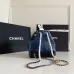 27Chanel Gabrielle Backpack Quilted Calfskin Small #A49227