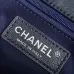 9Chanel Shoulder Bag Sequin Chain Navy size:14×21×8cm #A53500