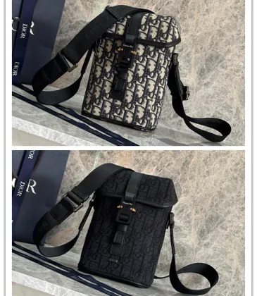 Christian Dior Saddle Backpack Oblique Canvas Mini size:13×20×7cm #A54115