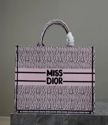 Christian Dior Stripes book tote AAA+ bags #A42329