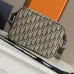 3DIOR CHRISTIAN DIOR Oblique Saddle Triple Pouch  size:23×17×4cm #A54108