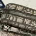 6DIOR CHRISTIAN DIOR Oblique Saddle Triple Pouch  size:23×17×4cm #A54108