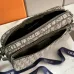 9DIOR CHRISTIAN DIOR Oblique Saddle Triple Pouch  size:23×17×4cm #A54108