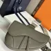 15DIOR MEN Leather Christian Dior Saddle  size:27×20×5cm #A54111