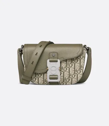 DIOR MEN Oblique Jacquard Crossbody Bag  size:19×13×4cm #A54109