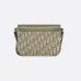 12DIOR MEN Oblique Jacquard Messenger Bag  size:23×17×6cm #A54106