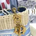 12Dior Handbags Wicker Book Tote size:24×20×11cm #A53707