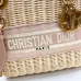24Dior Handbags Wicker Book Tote size:24×20×11cm #A53707