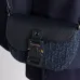 11Dior Small Saddle Messenger Bag with Flap size:19×13×4cm #A54113