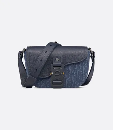 Dior Small Saddle Messenger Bag with Flap size:19×13×4cm #A54113