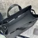 9Medium Dior Normandie Tote Bag Black Dior Icons Calfskin size:42×27.5×17cm #A53545