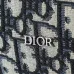 14Rider Soft Zipped Backpack Dior Oblique Jacquard and Blue Grained Calfskin size:32×46×7cm #A54065