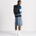 20Rider Soft Zipped Backpack Dior Oblique Jacquard and Blue Grained Calfskin size:32×46×7cm #A54065