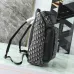 11Rider Soft Zipped Backpack Dior Oblique Jacquard and Blue Grained Calfskin size:32×46×7cm #A54065