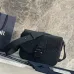 15Saddle Triple Pouch Navy Blue Dior Gravity Outline Leather size:23×18×6cm #A54116