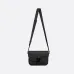 11Saddle Triple Pouch Navy Blue Dior Gravity Outline Leather size:23×18×6cm #A54116