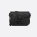 1Saddle Triple Pouch Navy Blue Dior Gravity Outline Leather size:23×18×6cm #A54116
