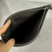 15Fendi Pouch: Sleek Black Leather, Minimalist Logo, Redefining Timeless Elegance size:30×20cm #A54204